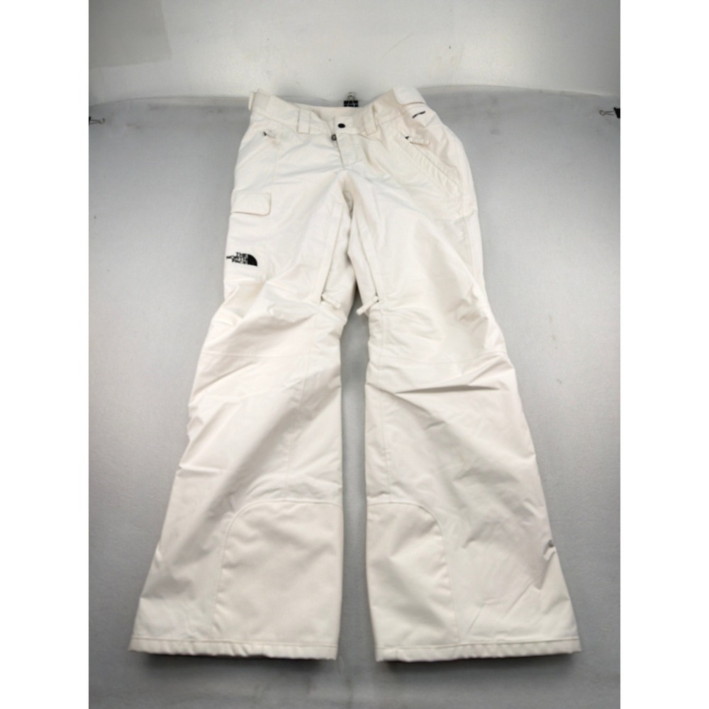 The North Face DryVent White Ski Snowboard Pants Womens Medium Waterproof